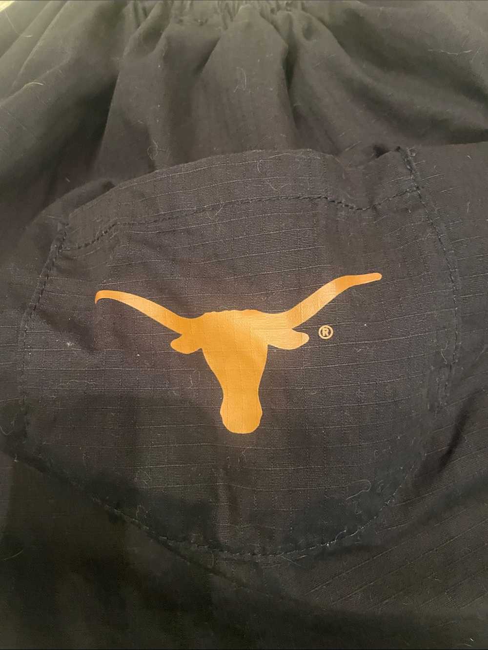 Black Texas Longhorns tote bag or large purse, officially licensed - Picture 2 of 7